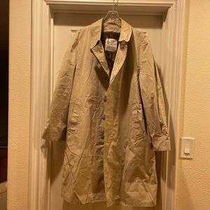 London fog trench coat